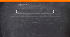 Desktop Screenshot of cargoclick.de